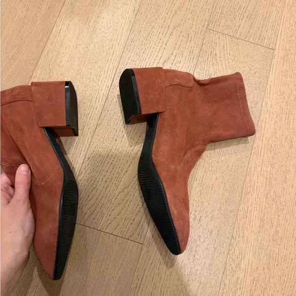 Stuart Weitzman Women's Sleek 60 Sock Booties - Picture 3 of 11